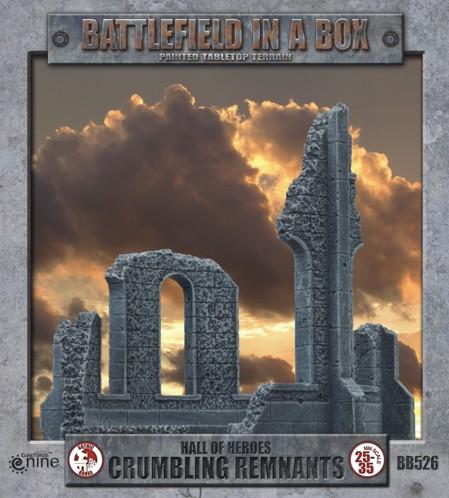 Gothic Battlefields - Crumbling Remants (x2) - 30mm