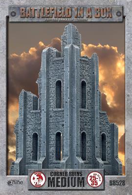 GOTHIC TERRAIN: Medium Corner Ruins
