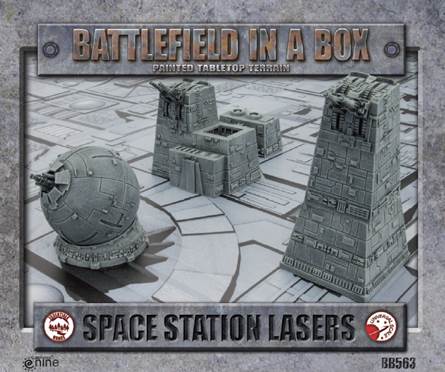 Galactic Warzones - Space Station Lasers