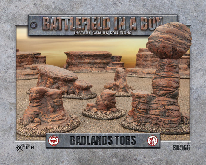 Badlands Tors - Mars (x5) - 30mm
