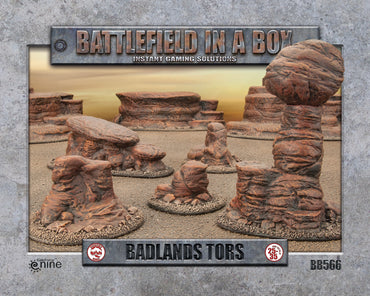 Badlands Tors - Mars (x5) - 30mm