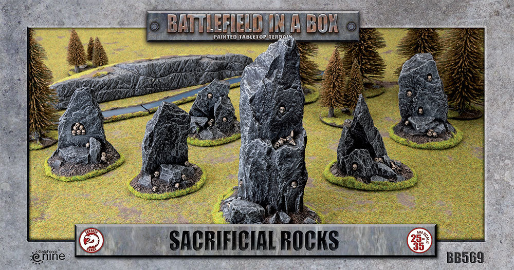 Sacrificial Rocks (x6)