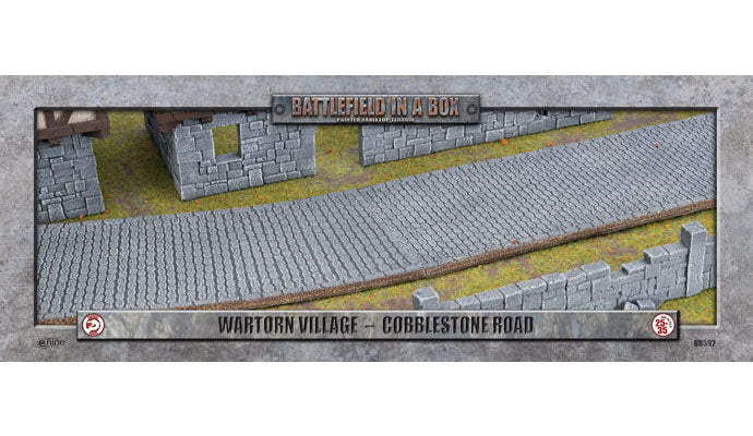 Wartorn Village - Cobblestone Road