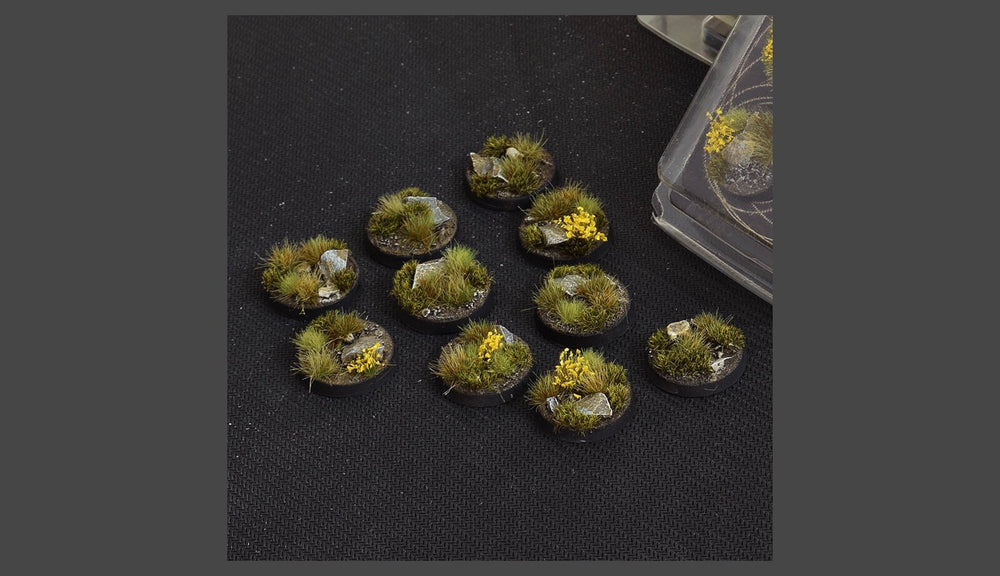 Gamers Grass: Battle Ready Highland Round Bases 25mm