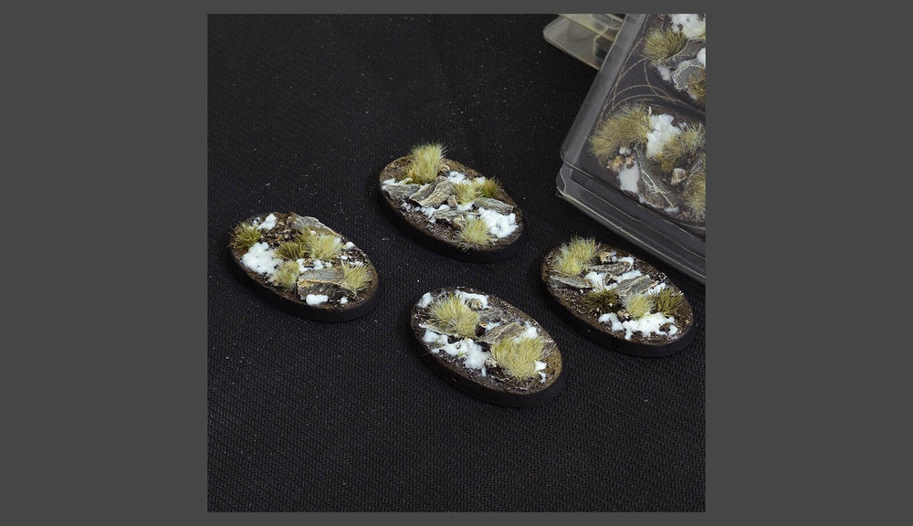 Winter Bases Oval 60mm (x4)