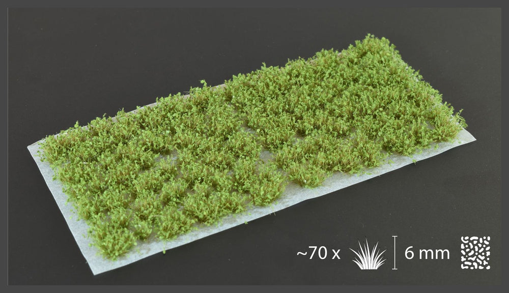 Gamers Grass: Tufts 6mm Dark Green Shrubs (Wild)