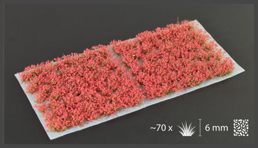 Gamers Grass: Tufts 6mm Red Flowers (Wild)