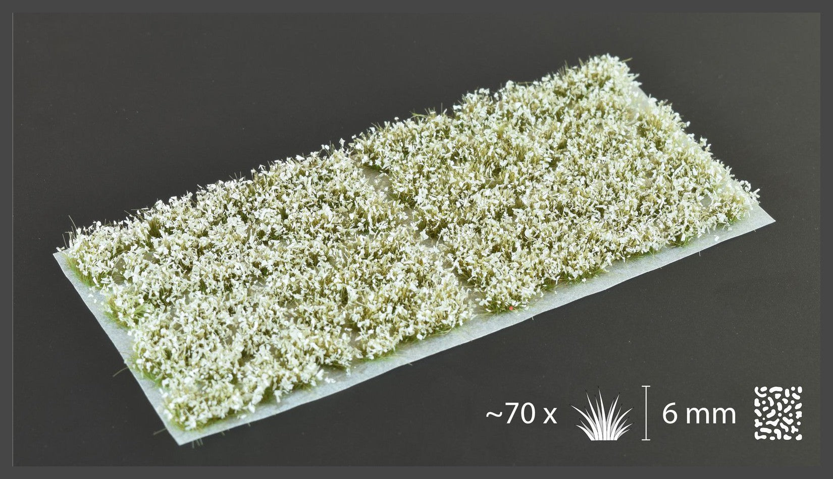 Gamers Grass: Tufts 6mm White Flowers (Wild)