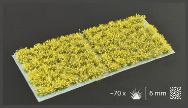 Gamers Grass: Tufts 6mm Yellow Flowers (Wild)