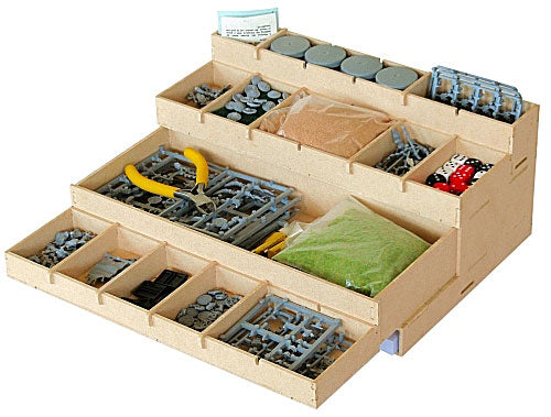 Miniature Scenery: Parts Rack