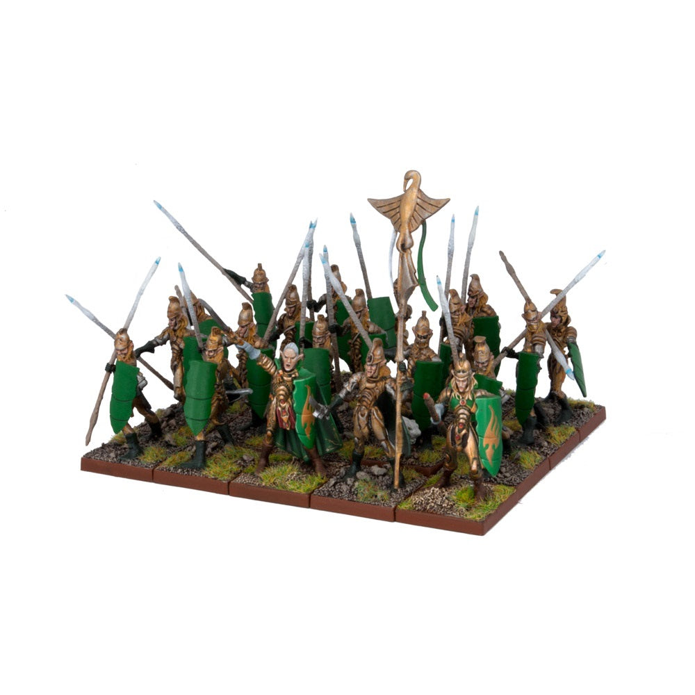 Kings of War: Elf Spearmen Regiment