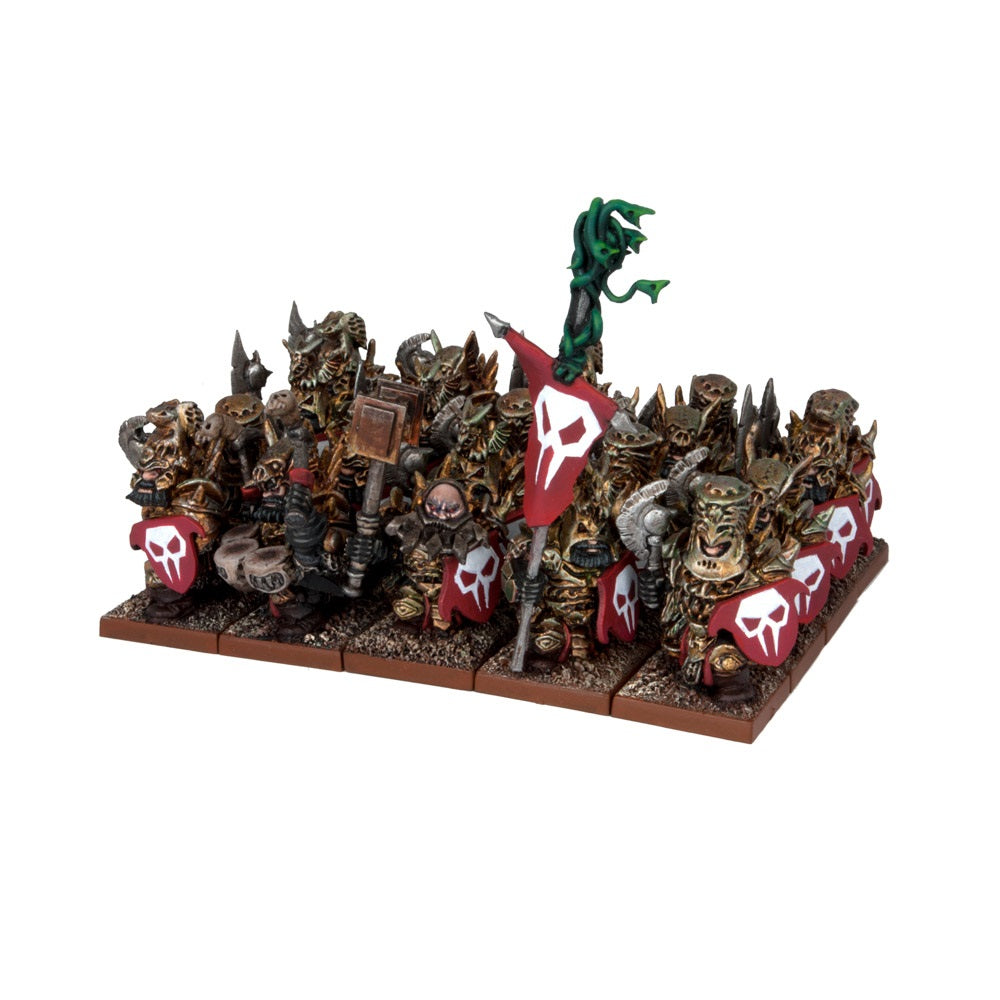 Kings of War: Abyssal Dwarf Immortal Guard Regiment
