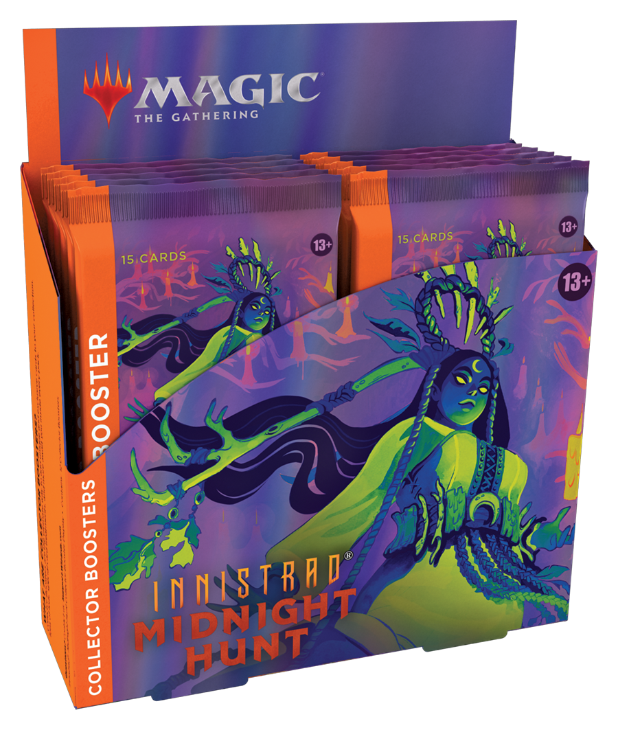Magic: Innistrad Midnight Hunt Collector Booster Display