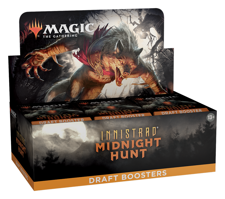 Magic: Innistrad Midnight Hunt Draft Booster Display