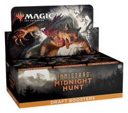 Magic: Innistrad Midnight Hunt Draft Booster Display