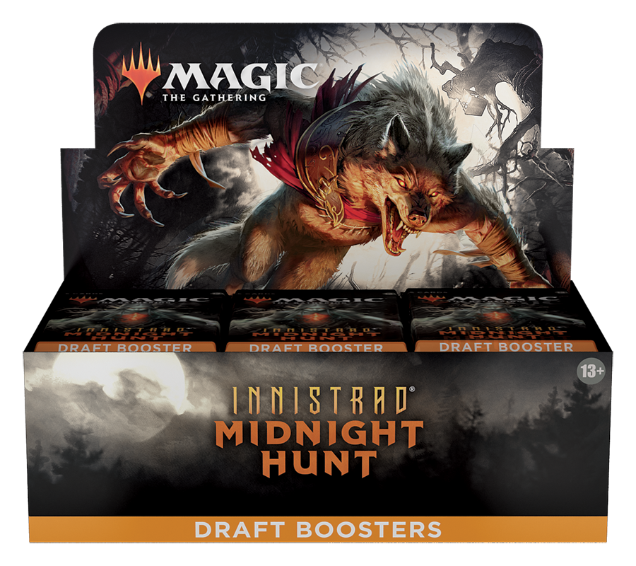 Magic: Innistrad Midnight Hunt Draft Booster Display