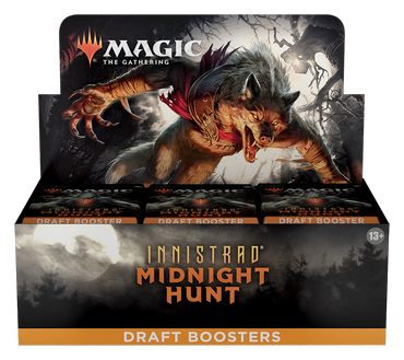 Magic: Innistrad Midnight Hunt Draft Booster Display