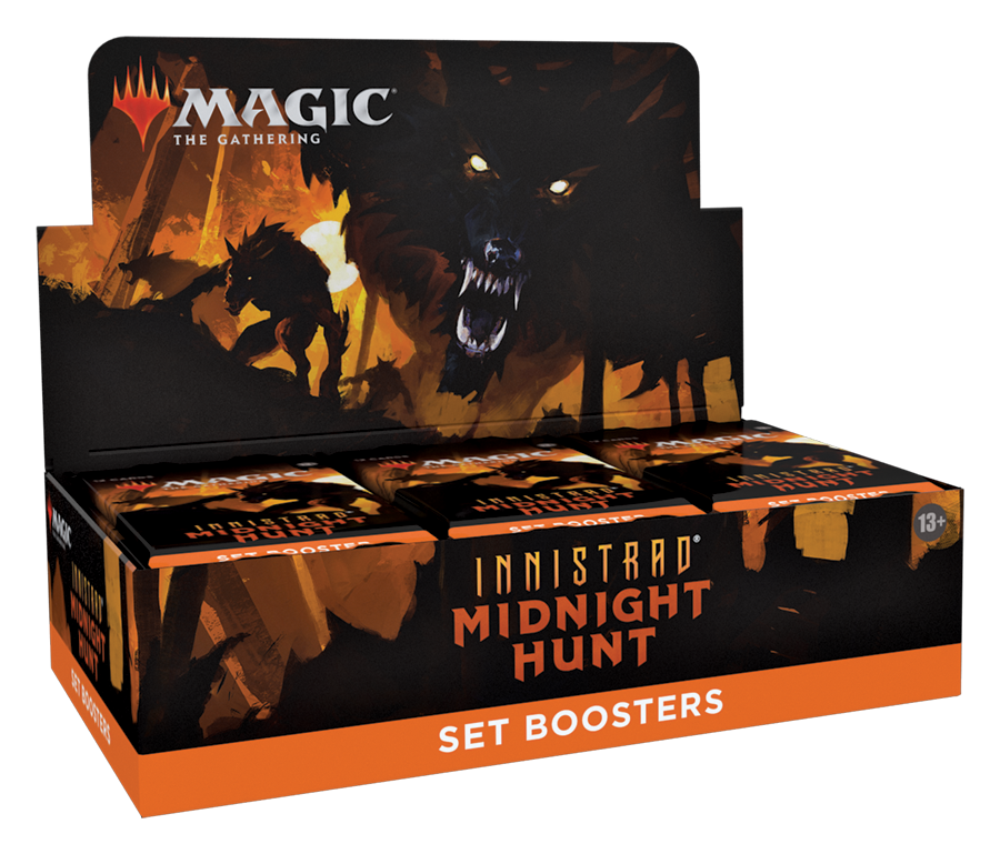Magic: Innistrad Midnight Hunt Set Booster Display