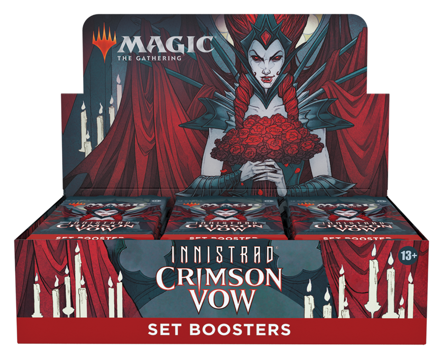Magic: Innistrad Crimson Vow Set Booster Display