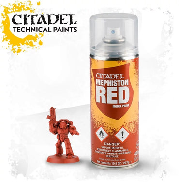 Citadel Colour Spray : Mephiston Red 400ml