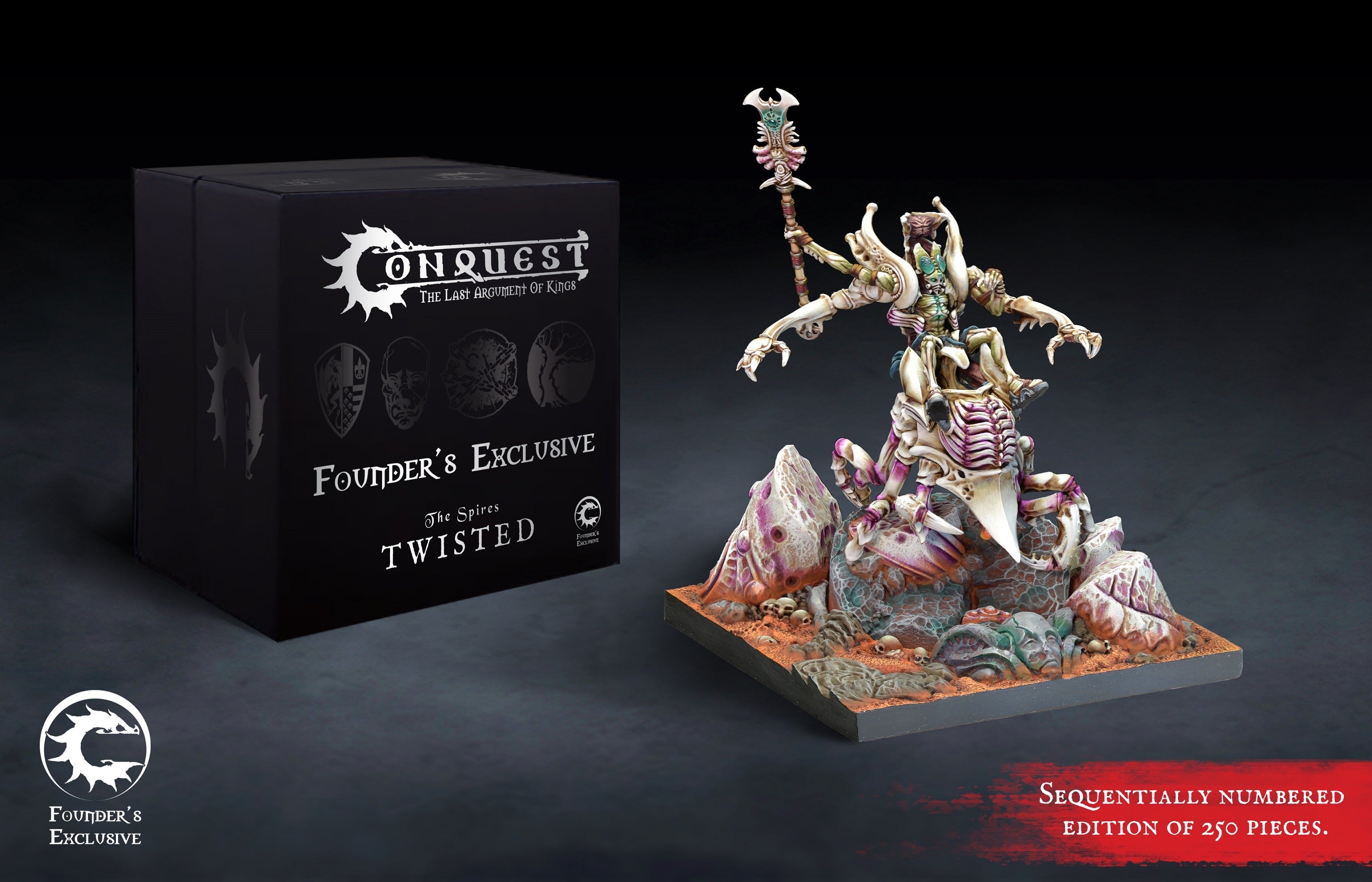 Conquest: Spires Twisted Retinue Founder's Exclusive Edition