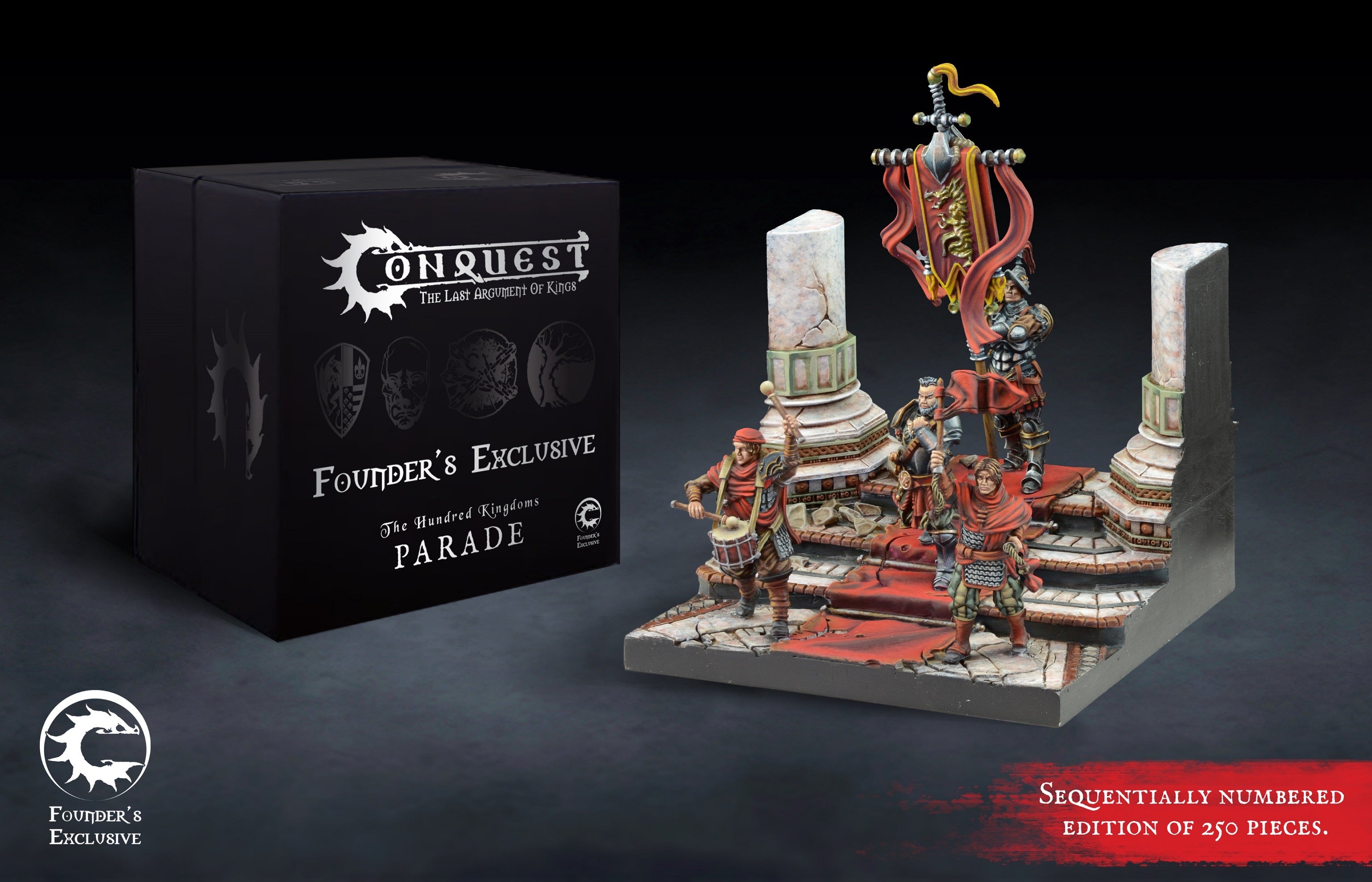 Conquest: Hundred Kingdoms Parade Retinue Founder's Exclusive Edition