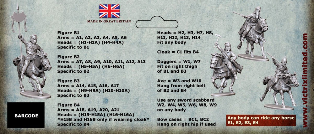 Victrix: Warriors of Antiquity: Persian Unarmoured Cavalry Early to Late Achaemenid