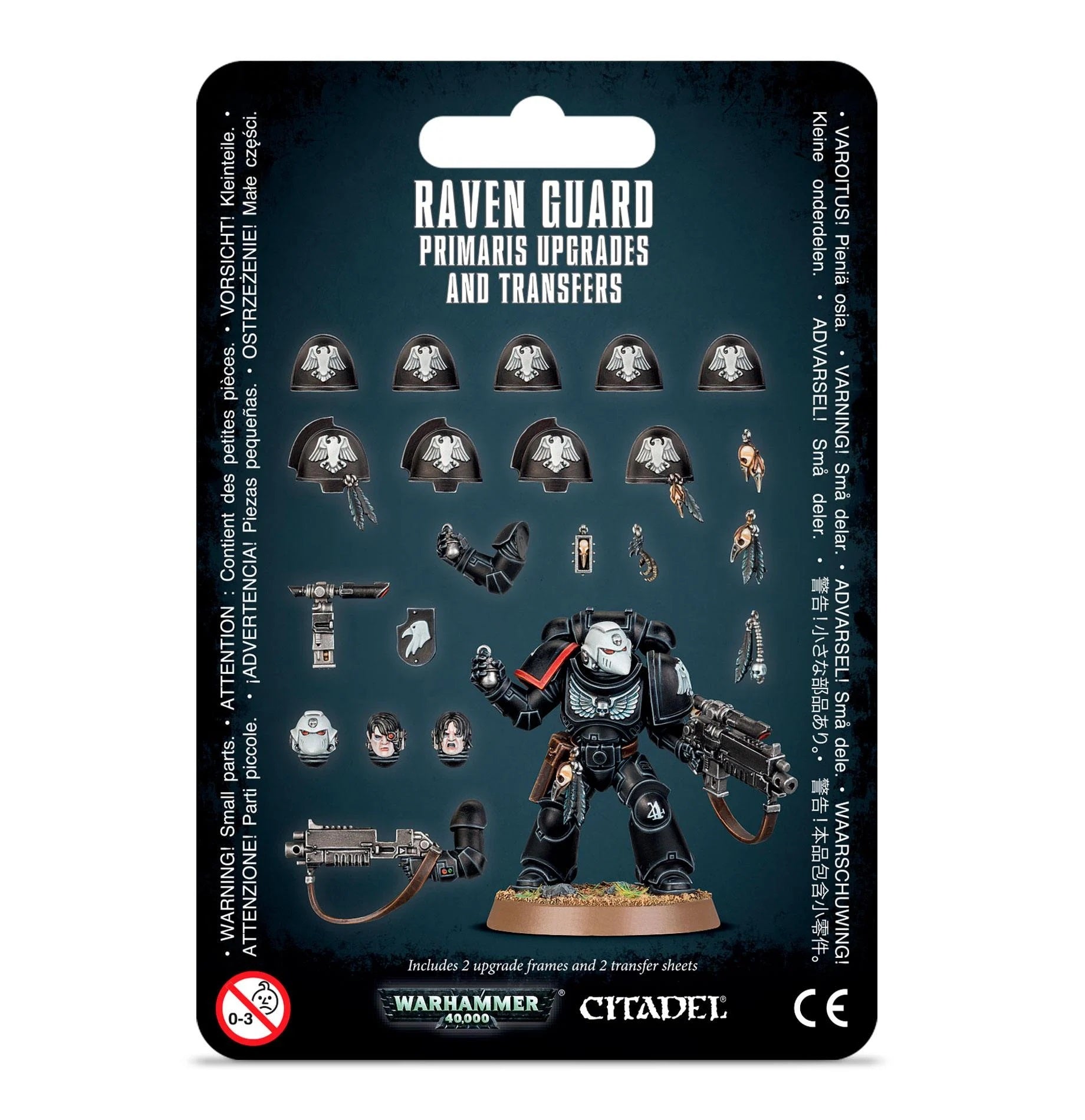 Warhammer 40000: Raven Guard Primaris Upgrades & Transfers