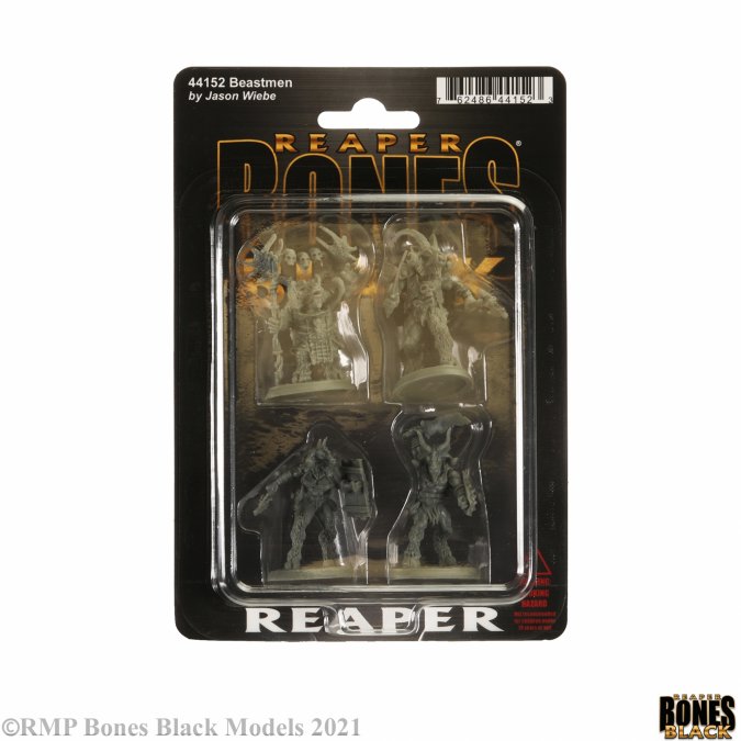 Reaper Bones Black: Beastmen (4)