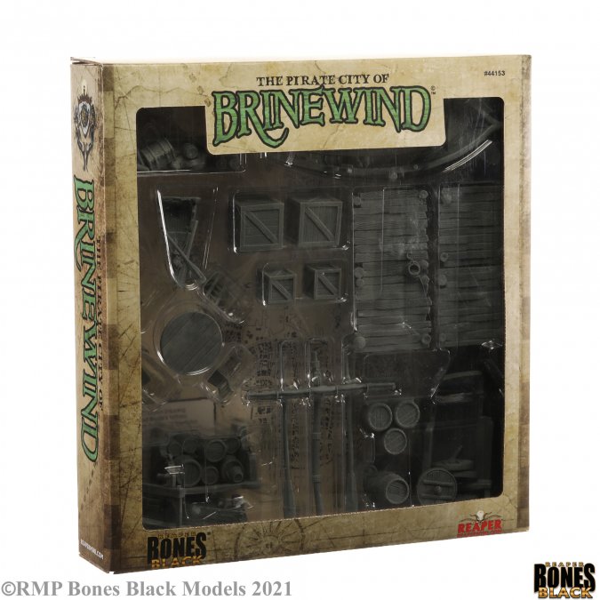 Reaper Bones Black: Pirate City of Brinewind Boxed Set