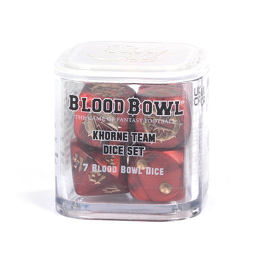 Blood Bowl: Khorne Team Dice (Obsolete)