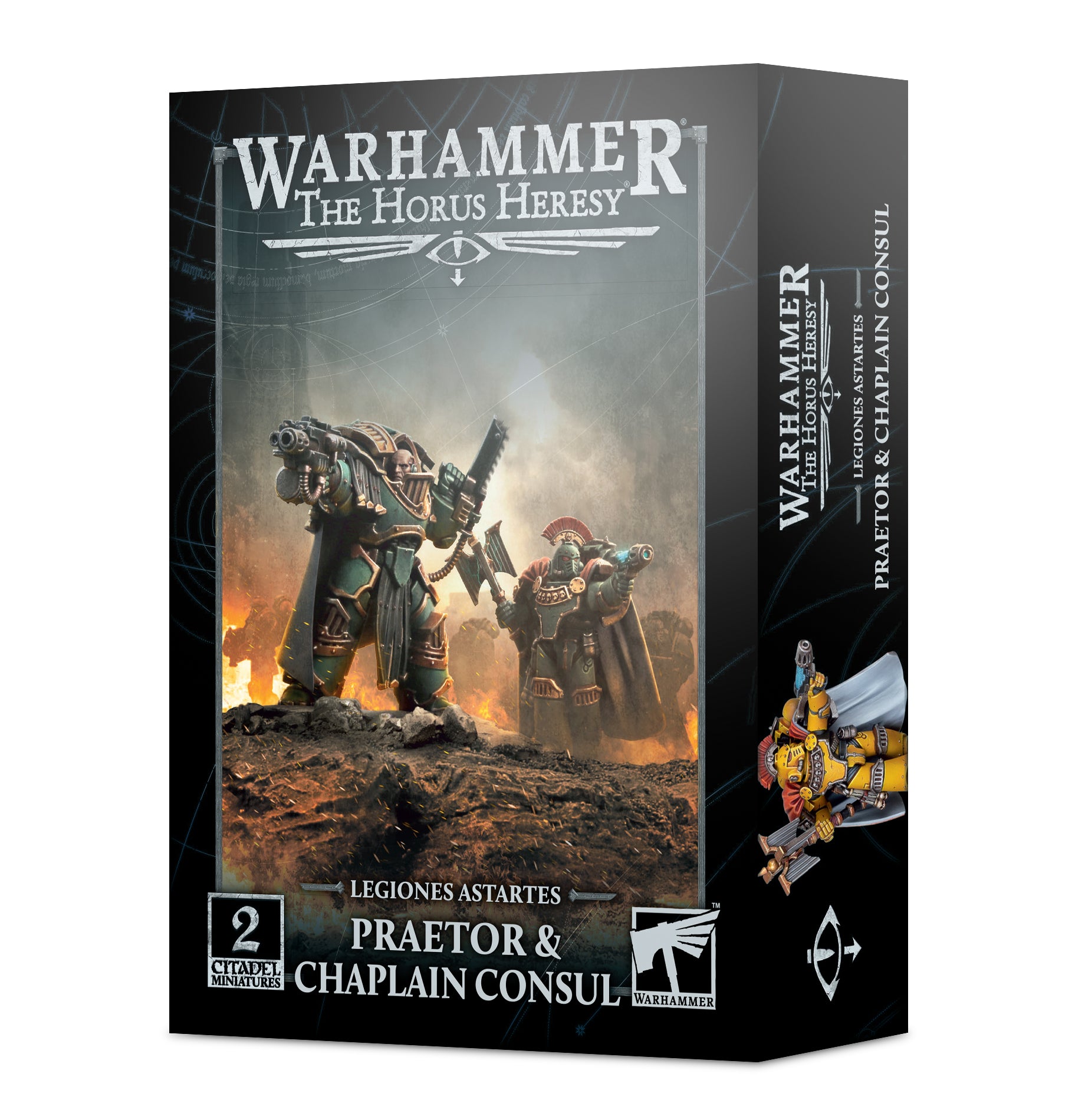 Warhammer Horus Heresy: Legiones Astartes Praetor & Chaplain Consul