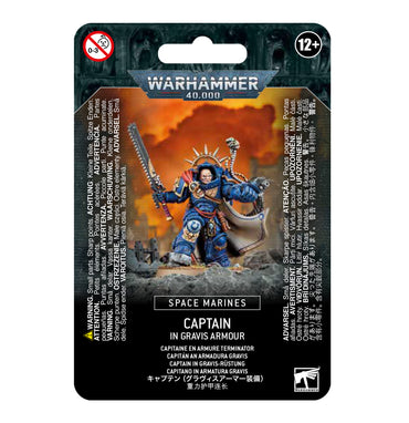 Warhammer 40000: Space Marines Captain In Gravis Armour