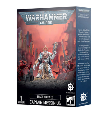 Warhammer 40000: Space Marines Captain Messinius