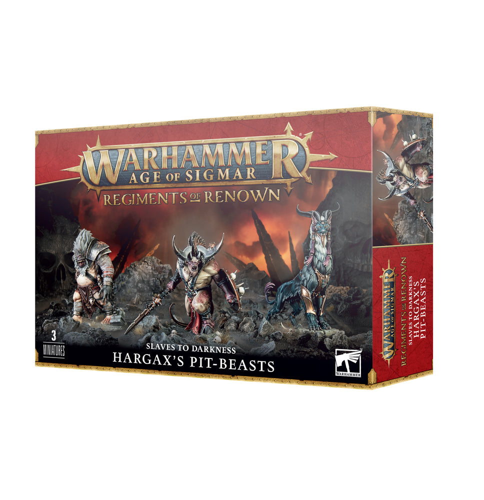 Warhammer Age of Sigmar: Slaves to Darkness Hargax's Pit-Beasts