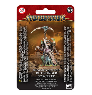 Warhammer Age of Sigmar: Maggotkin of Nurgle Rotbringer Sorcerer