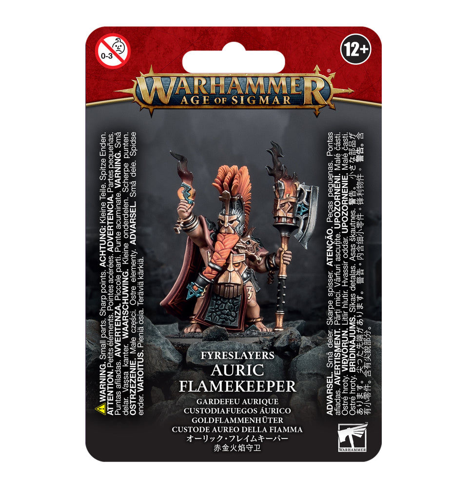 Warhammer Age of Sigmar: Fyreslayers Auric Flamekeeper