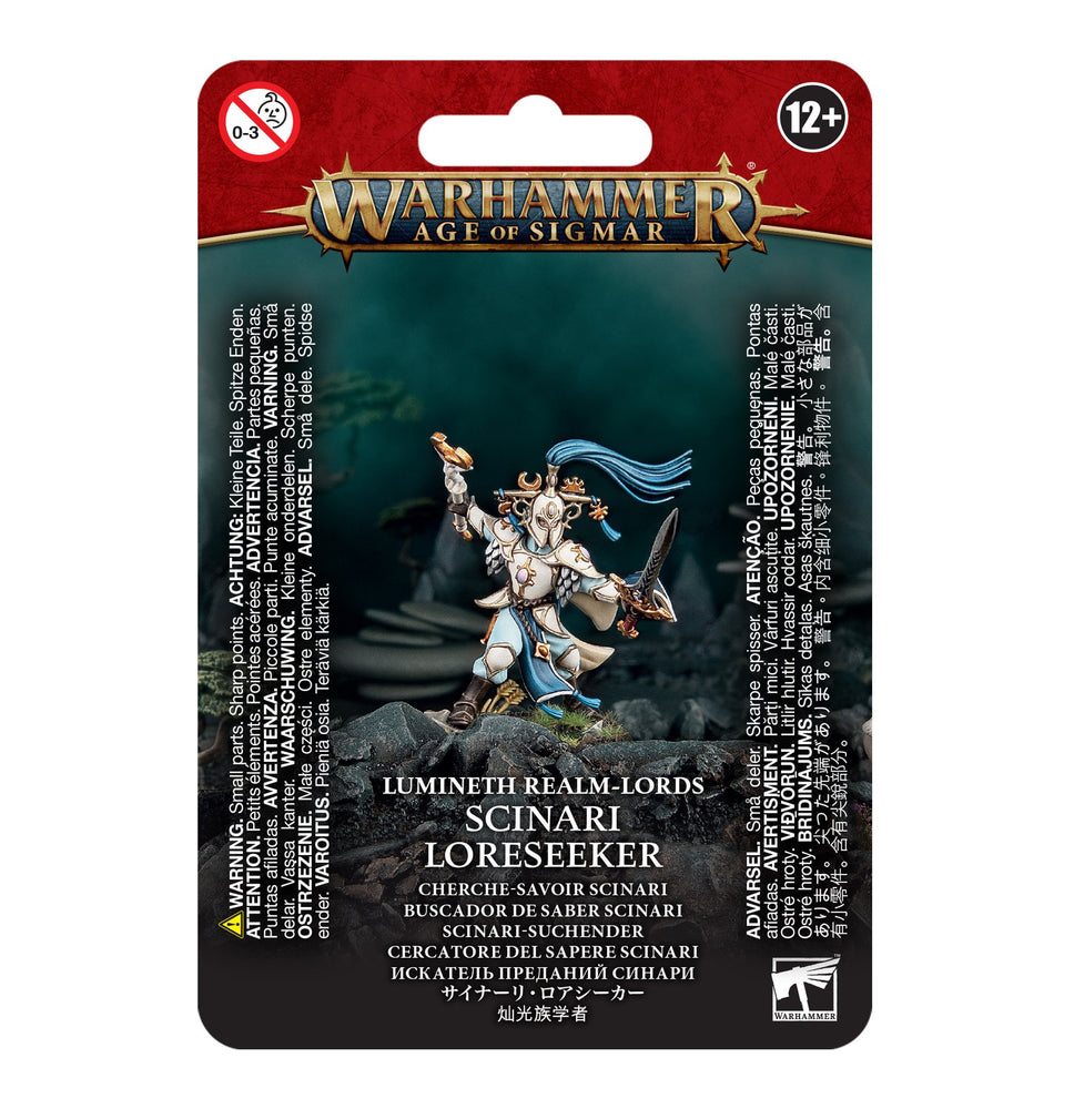 Warhammer Age of Sigmar: Lumineth Realm-lords Scinari Loreseeker