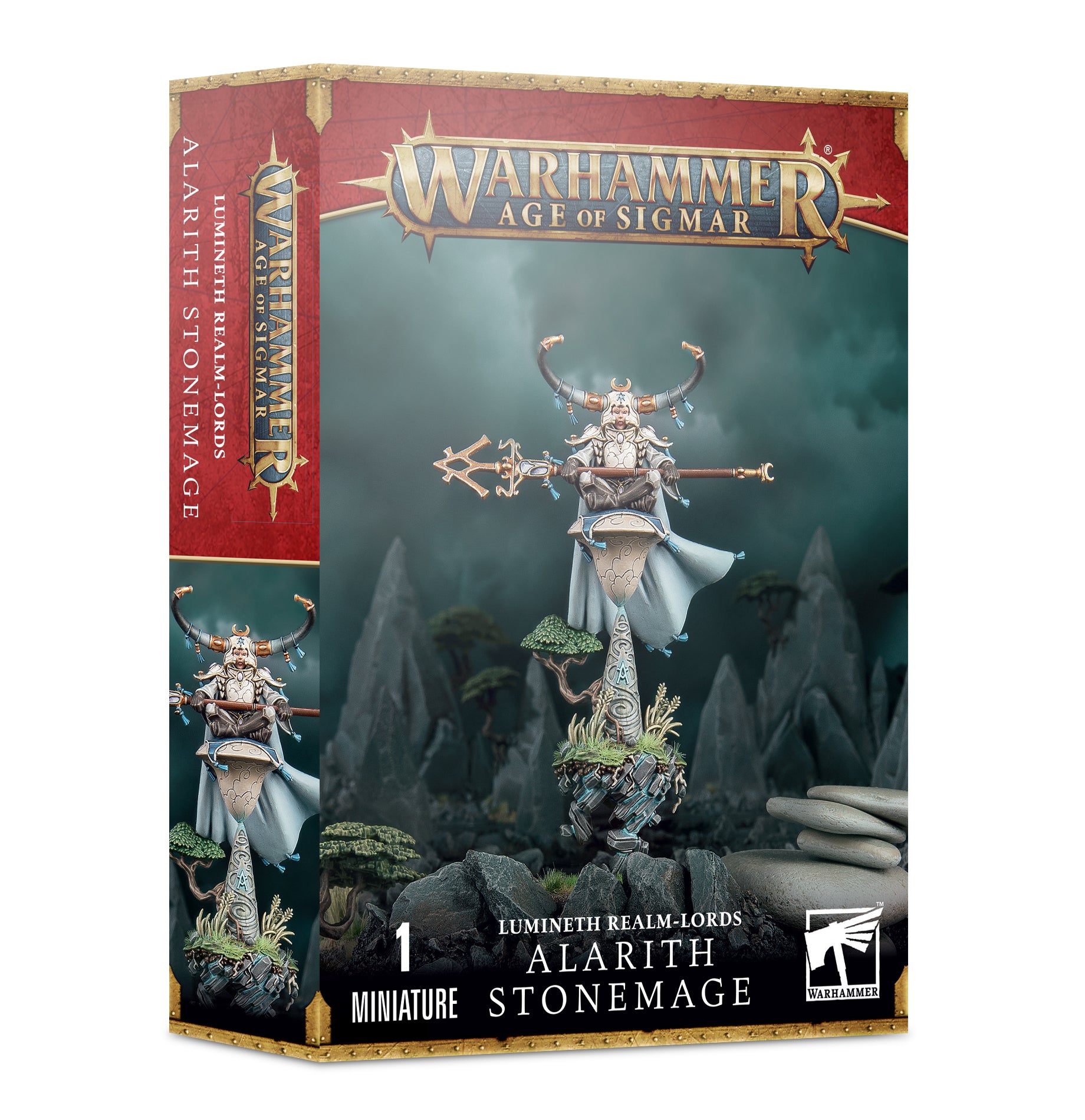 Warhammer Age of Sigmar: Lumineth Realm-lords Alarith Stonemage
