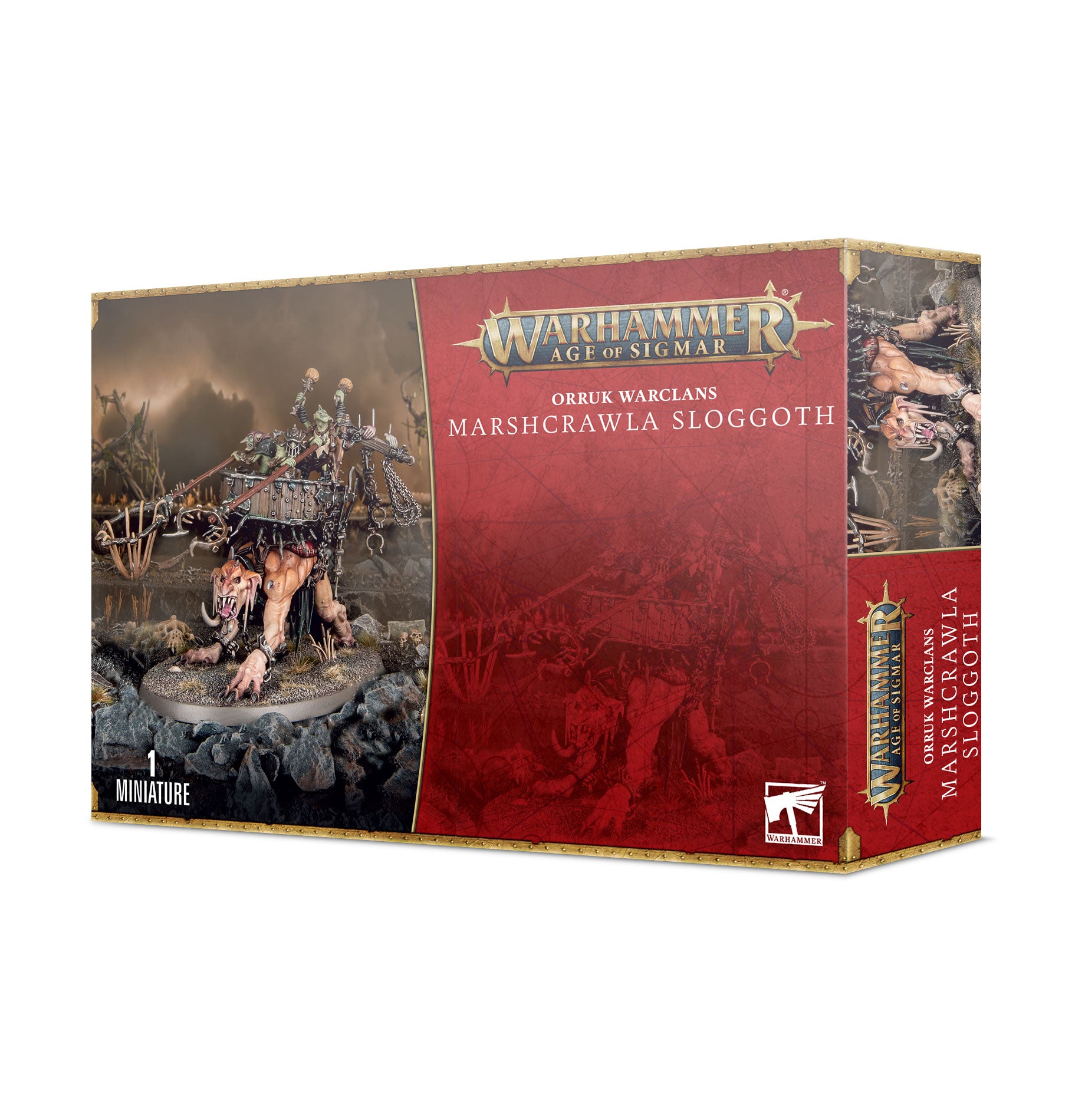 Warhammer Age of Sigmar: Orruk Warclans Marshcrawla Sloggoth