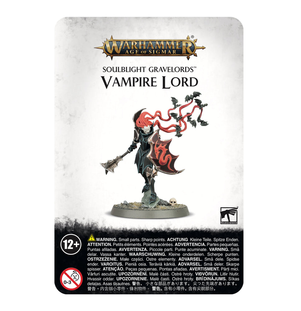 Warhammer Age of Sigmar: Soulblight Gravelords Vampire Lord*