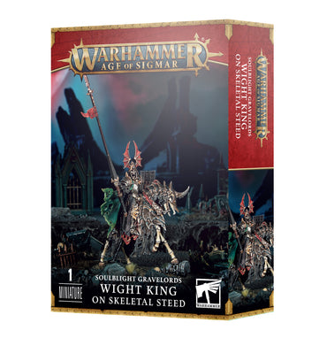 Warhammer Age of Sigmar: Souldblight Gravelords Wight King on Steed