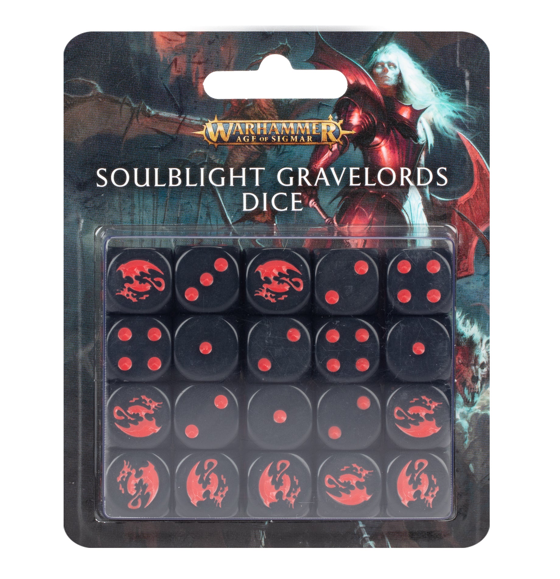 Warhammer Age of Sigmar: Soulblight Gravelords Dice (Obsolete)