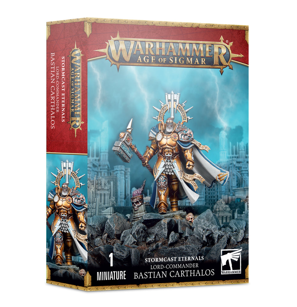 Warhammer Age of Sigmar: Stormcast Eternals Lord-Commander Bastian Carthalos