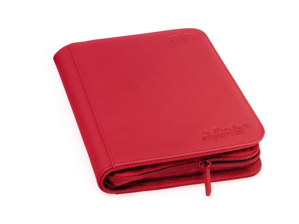 Ultimate Guard Zipfolio 4 Pocket Red