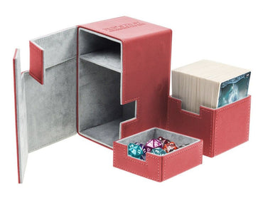 Ultimate Guard Flip n Tray Deck Case 100+ Xeno Red