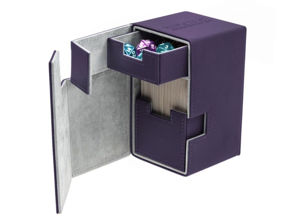 Ultimate Guard Flip n Tray Deck Case 100+ Xeno Purple