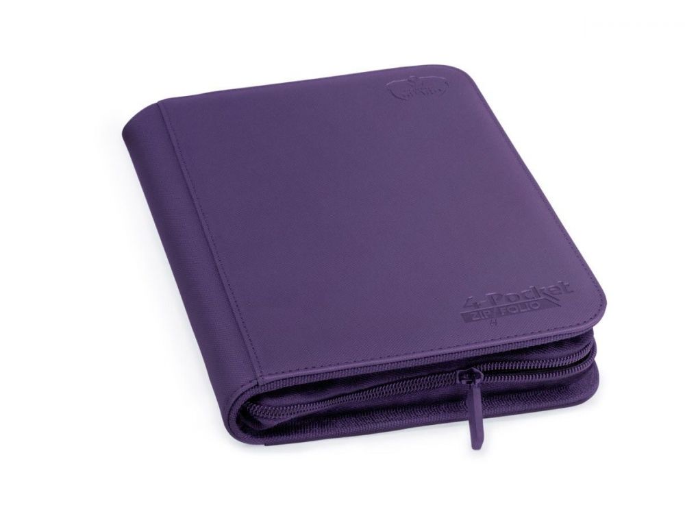 Ultimate Guard 4 Pocket Zipfolio Xeno Purple Folder