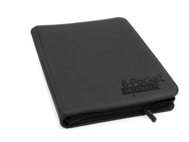 Ultimate Guard 8 Pocket Zip Folio Xeno Black