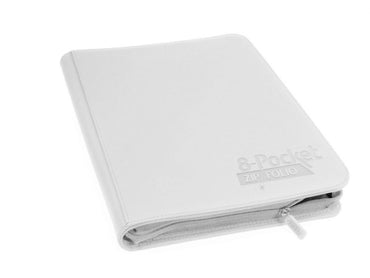 Ultimate Guard 8 Pocket Zipfolio Xeno White